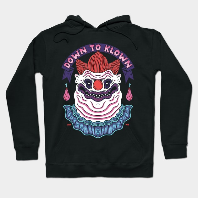Down To Klown Hoodie by FourteenEight